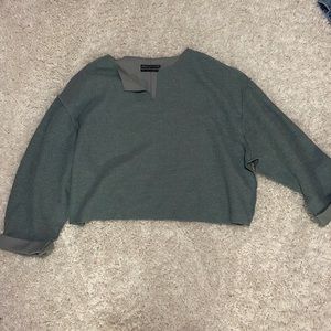 Long sleeve green urban outfitters top, size small